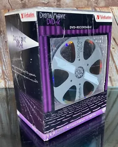 Pack de 10 disques blancs enregistrables film numérique verbatim + R RW - Photo 1/5