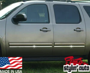 Custom Chrome 1" Flexible Body Moulding Protective Strip Trim for Toyota - Picture 1 of 3