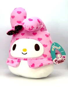 Squishmallows My Melody Hello Kitty and Friends Valentine’s Day Plush 11" NWT - Picture 1 of 8