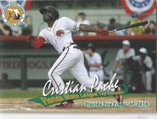 2018 Grandstand FSL Top Prospects #NNO Christian Pache Atlanta Braves Florida