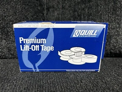 Quill Premium Lift-off Tape 7-11281 Adler Brother Canon Xerox Olivetti Nanajima - Image 1 of 2