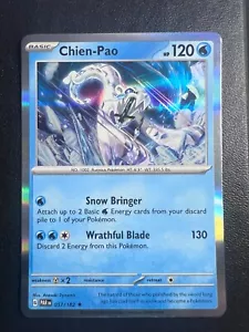 Chien-Pao 057/182 Holo Rare Paradox Rift EN Pokemon Card NM - Picture 1 of 1