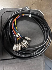 Hosa AES805Y 10' AES/EBU Snake with DB25, 4 XLRM and 4 XLRF - Picture 1 of 1