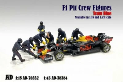 FORMULA ONE F1 PIT CREW ESCALA 1/18 DIECAST ACCS AMERICAN DIORAMA 76552 Foto 1 de 4
