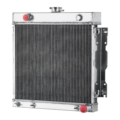 Radiador de aluminio de 3 filas apto para Dodge B100 D100 200 150 PLYMOUTH V8 AE511 1975-1978. Foto 1 de 4