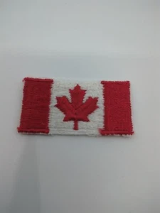 Canada Country Flag Patch Iron On Patch Sew On Badge Embroidered Patch - Picture 1 of 3
