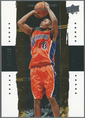 Jamal Crawford 09-10 Upper Deck Exquisite #21 Michigan Wolverines Bulls 003/199 - Image 1 of 2