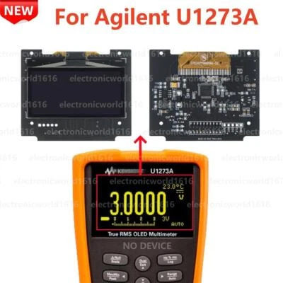 Multímetro digital testador OLED substituição tela substituição para Agilent U1273A True RMS - Imagem 1 de 4