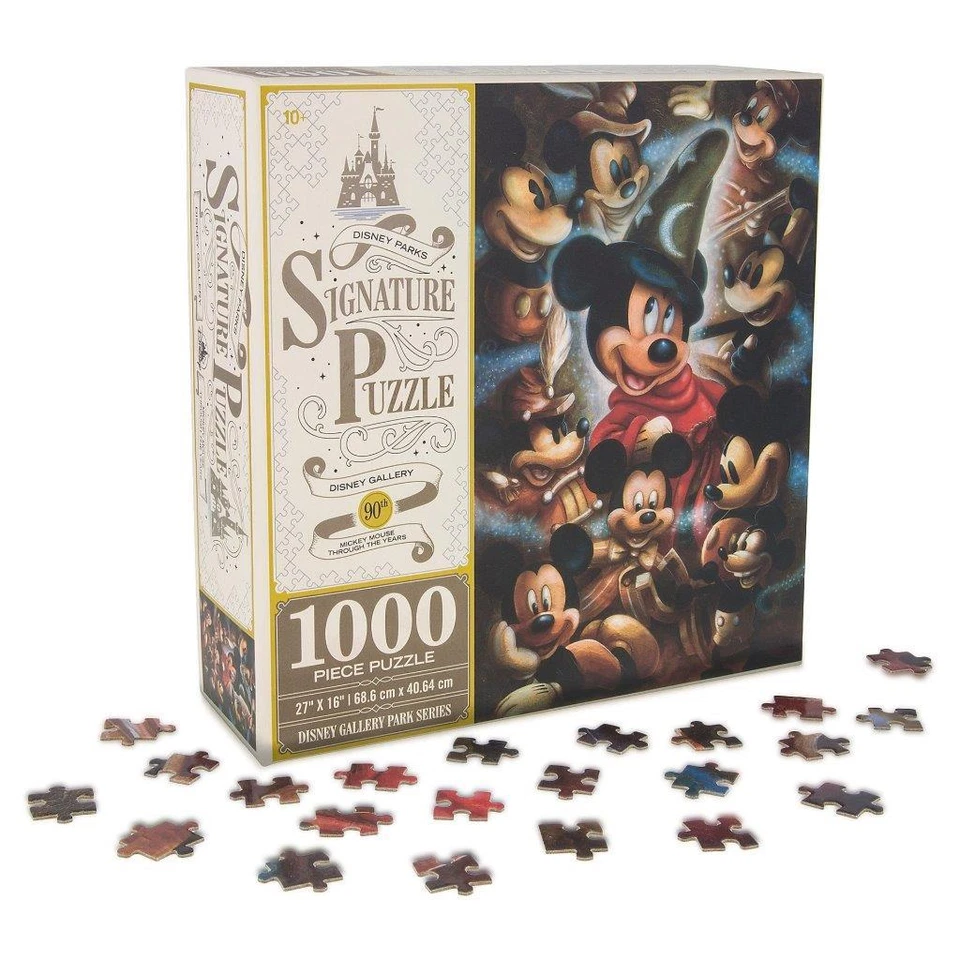 Disney Parks puzzle;  Mickey Mouse Through the Years;  1000 pcs - Image 1 of 1