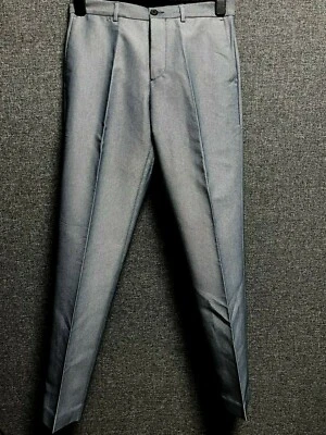 Reiss Weston Zig Zag Contraste Cintura Pantalones Azul Marino 76.2cm TD112 Nn 12 - Imagen 1 de 3