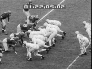 1948 AAFC Divisional Playoff Game BILLS vs COLTS Tittle Ratterman  FREE SHIPPING - Bild 1 von 4