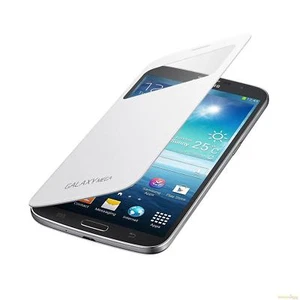 Funda protectora premium Samsung S View para Samsung Galaxy Mega - blanca - Imagen 1 de 5