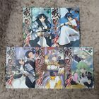 SENGOKU RANCE Vol.1-5 Complete set Comics Alice Soft Hirofumi Naruse Manga Japan