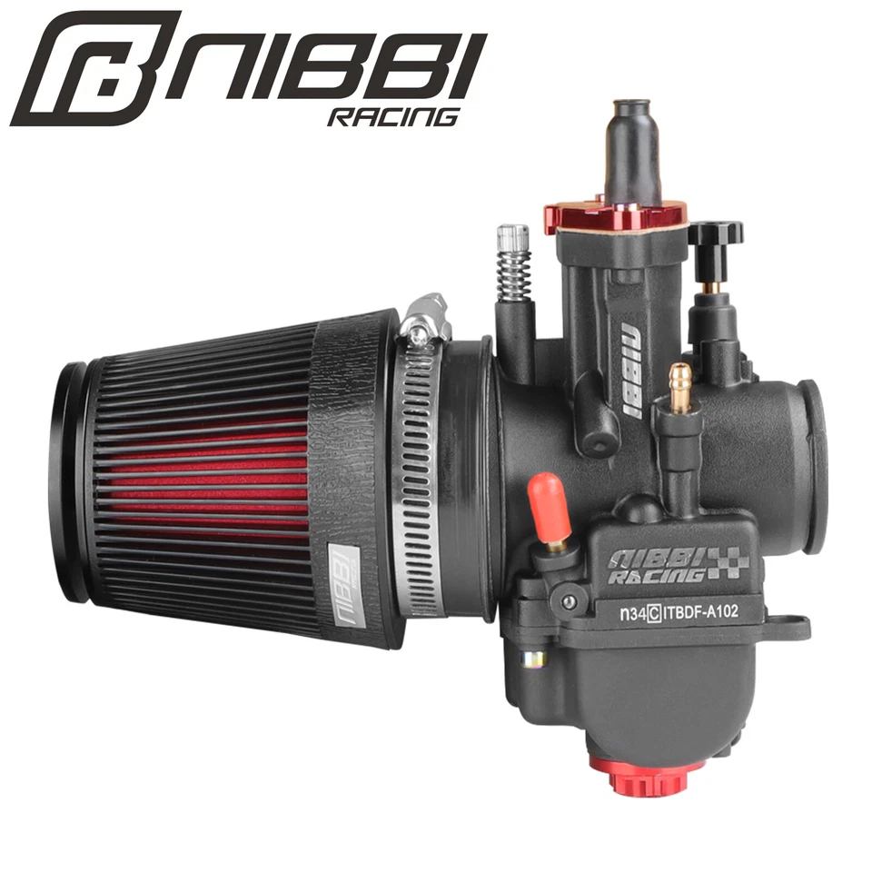 Новый в коробке PWK34 карбюратор CNC воздушный фильтр набор для Suzuki TS250 1969 1970 1980 1981 - Изображение 1 из 4