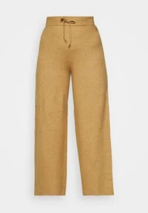 TOMMY HILFIGER CURVE TH FLEX WIDE LEG HOSE KHAKI GR 46 UVP125£ NEU GRATIS UKPP - Bild 1 von 6
