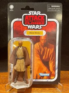 Star Wars Vintage Collection MACE WINDU VC35 3.75" Action Figure - Picture 1 of 11