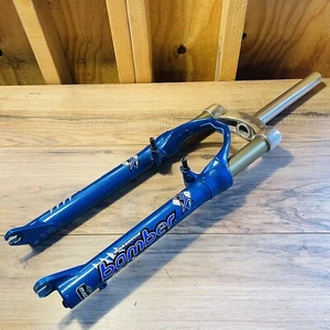 2000 Marzocchi Bomber Z3 Suspension Fork 1 1/8 Oil Bath Rim Brake & Disc - Picture 1 of 18