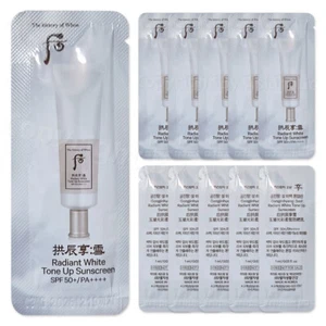 The history of Whoo Radiant White Tone Up Sunscreen 1ml (10pcs ~ 150pcs) Newest - Picture 1 of 17