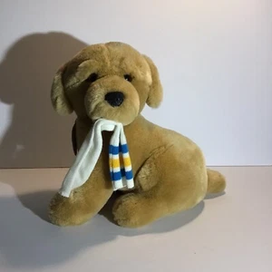 Dakin Playthings Plüsch Hund Labor Welpe Socke im Mund 1987 Vintage Soft Classics - Bild 1 von 7