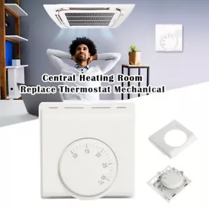 230V Raumthermostat Fußbodenheizung Aufputz Raumtemperaturregler Wandthermostat - Bild 1 von 10