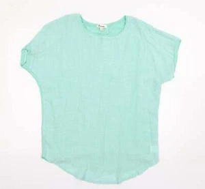 Misumi Womens Green Cotton Blend T-Shirt Size M - Picture 1 of 12