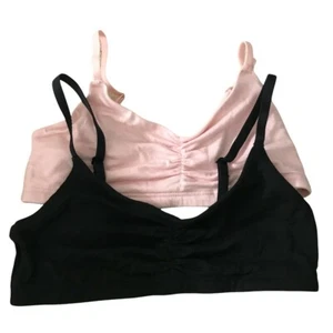 Lote de 2 sujetadores Delta para niñas talla pequeña 95 % modal 5 % spandex RN # 15741 - Imagen 1 de 2