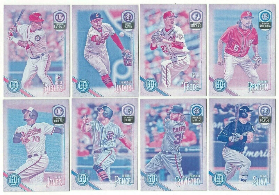 2018 Topps Gypsy Queen MISSING BLACKPLATE Parallel Single Cards Missing Black - Image 1 of 1