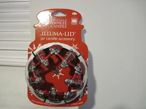 YANKEE CANDLE SANTA  ILLUMA LID - Picture 1 of 2