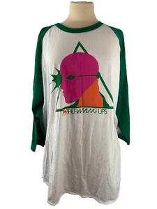 The Flaming Lips T Shirt Adult 2XL Oczy Moldy Tee Baseball Raglan Shirt XXL - Picture 1 of 5