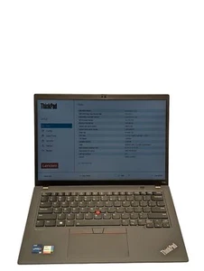 Lenovo Thinkpad T14s Gen 3 i7 1.81GHZ 16GB RAM 256GB SSD Grade D - Picture 1 of 8