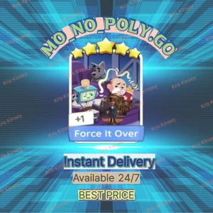 Force it Over - MO_NO_POLY_GO_ 5 Star_Sticker ⚡⚡ fast delivery ⚡⚡ - Picture 1 of 1