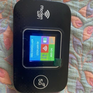 4G 150Mbps Wireless Mobile WIFI LTE Sim Card Router Portable Modem Hotspot LCD - Picture 1 of 4