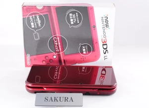 NEW Nintendo 3DS LL XL Konsole System Japan EXC Metallic Rot Getestet #25062704 - Bild 1 von 13