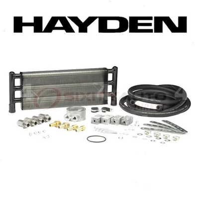 Hayden Engine Oil Cooler for 2003-2005 Ford E-150 Club Wagon - Belts Cooling yz Foto 1 de 4