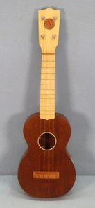 Vintage 1970's "The Globe Registered" Ukulele Rosewood Maple - Picture 1 of 5