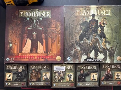FFG Tannhauser Revised Printing Core Game + Operation Novgorod + 5 Expansions - Image 1 of 4