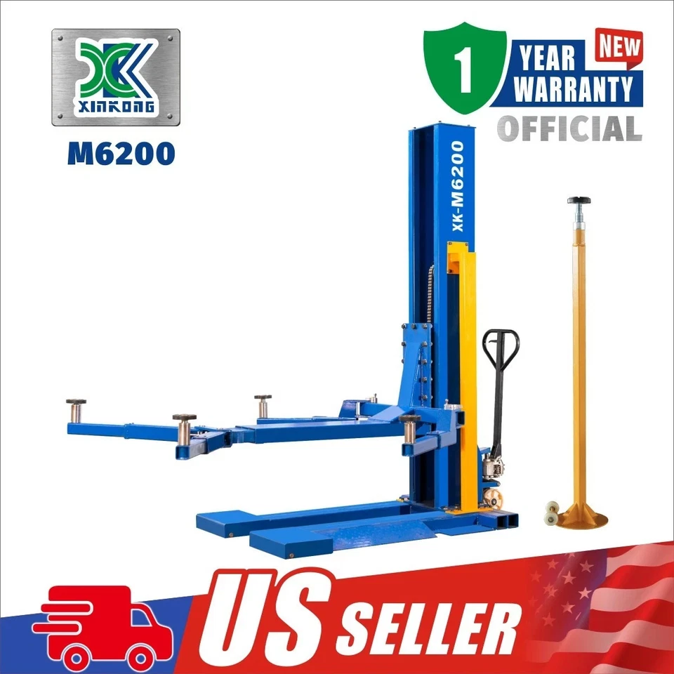 Heavy Duty Two Post L1200l Auto Lift 12 000 Lb. Capacity Car Vehicle Lift 220v