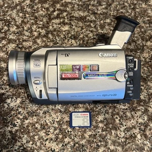Canon Optura 20 Mini DV Camcorder - Untested For parts - Picture 1 of 6