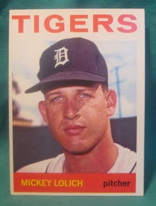 1964 Topps #128-Mickey Lolich-Detroit Tigers-Rookie Card-#3721-EX - Picture 1 of 2