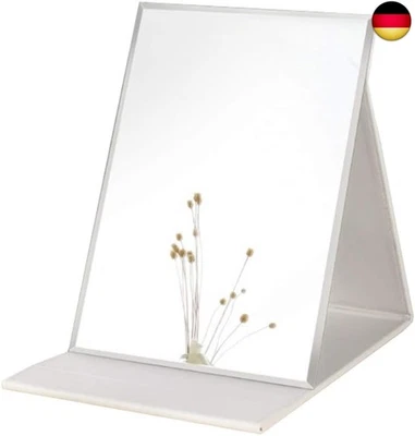 Zcooooool Großer Schminkspiegel, tragbar, Super HD, Multi-Standspiegel, Winkel,