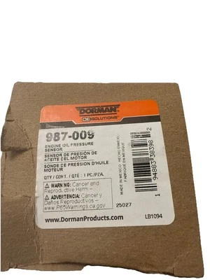 Sensor de presión de aceite del motor Dorman 987-009 para modelos Chrysler Fiat Jeep Ram Foto 1 de 2