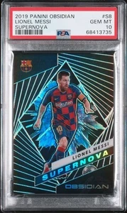 2019 Panini Obsidian Lionel Messi Supernova /135 PSA 10 Pop 6 Barcelona - Bild 1 von 2