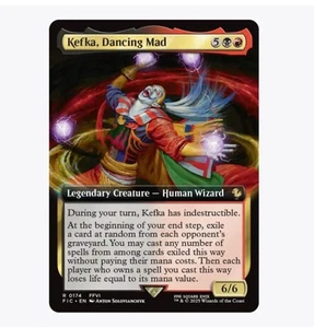 Kefka, Dancing Mad (Extended Art - FOIL) # 0174 | NM | Final Fantasy FIC | MTG - Picture 1 of 1