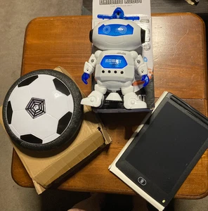 LCD Roboter, Fußball Ball & Tablet Spielzeug für Kinder, - Bild 1 von 5