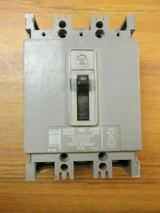 WESTINGHOUSE CIRCUIT BREAKER 3P, 100A, CAT# HFB3100L ... VD-220 - Picture 1 of 4