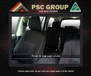 Seat Cover Mini Cooper Front & Rear 100% Waterproof Premium Neoprene - Picture 1 of 7