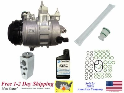 New A/C AC Compressor Kit For 2013-2016 Ford Fusion (2.5L only) Foto 1 de 4