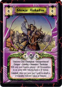 Shinjo Yokatsu (InExp) - Scorpion Clan Coup | Scroll 1 - Legend of the Five R... - Picture 1 of 1