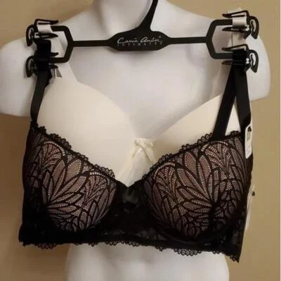 Womens Carrie Amber Intimates 2 pack Gentle Lift Bras Size 40C 40D Lace NWT - Image 1 of 4