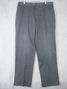Pantalones Dockers D3 Para Hombres 36x34 Gris Calce Clásico Frente Plano Pierna Recta - Imagen 1 de 6